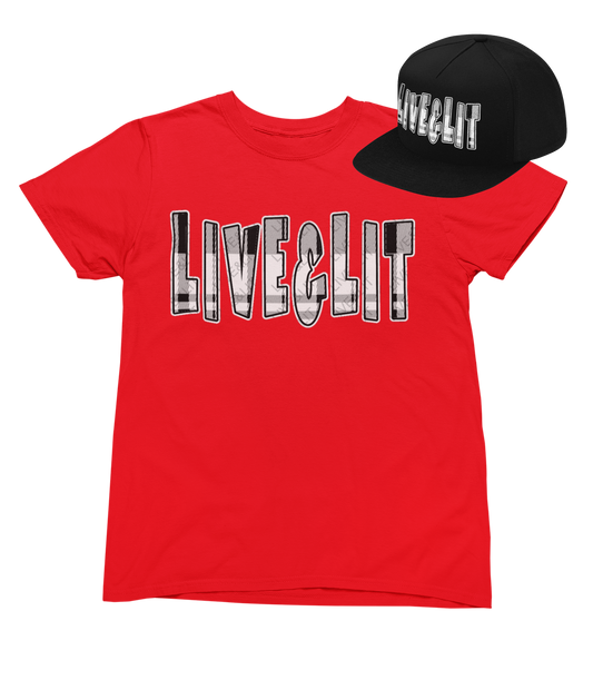 Buffalo Live&Lit Logo Tshirt & Hat Set